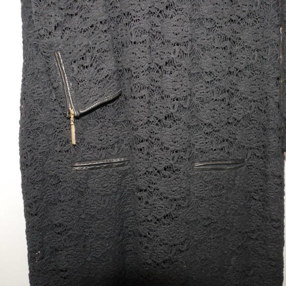 Juicy Couture Lace Floral Black Dress Size M - Picture 5 of 12